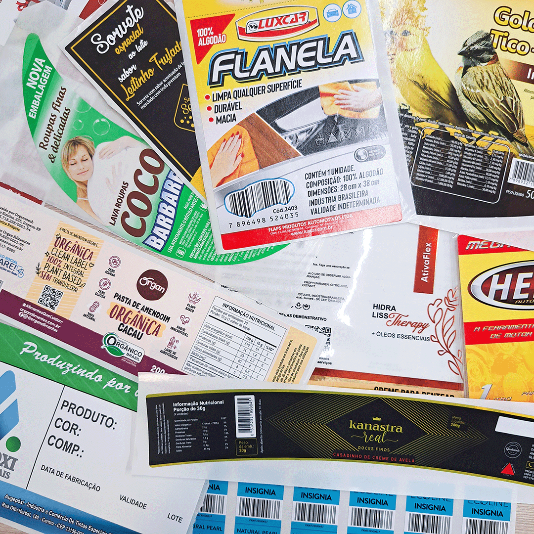 Produção de Etiquetas